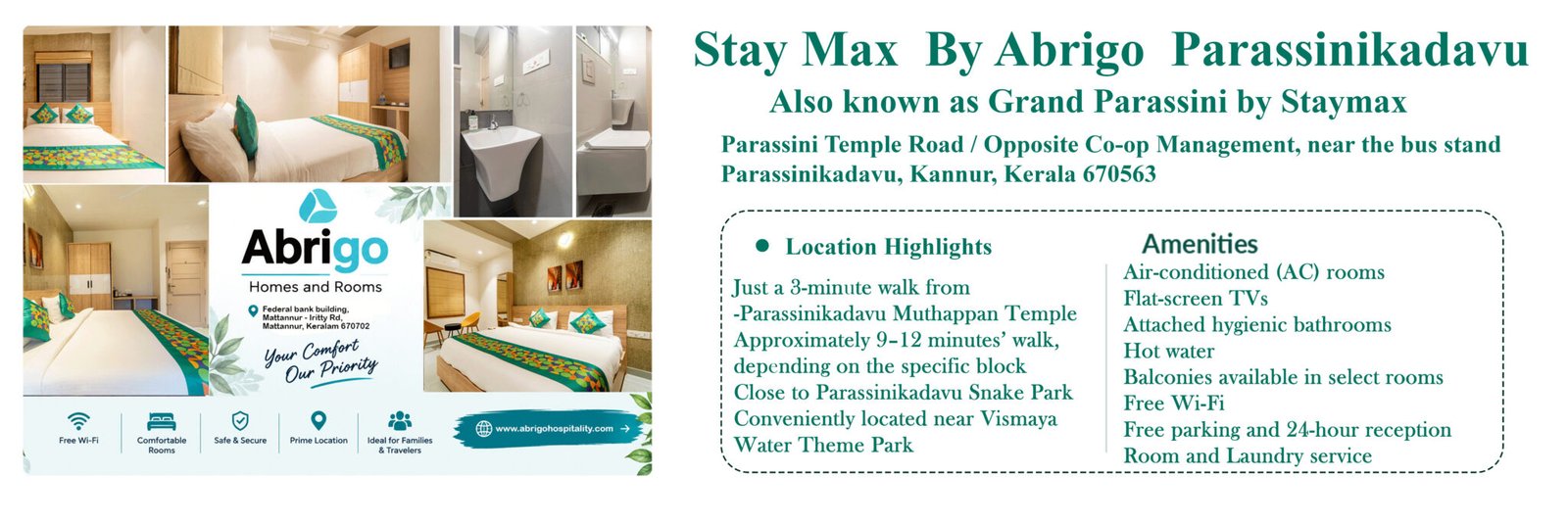 Ad To Web 5 Ax Parassinikadavu 2048x684